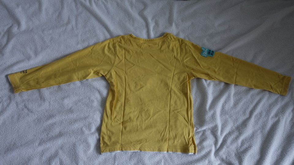 5 Langarm Pullover Bob blau Bus gelb H&M ringel 110 116 122 top in Dresden