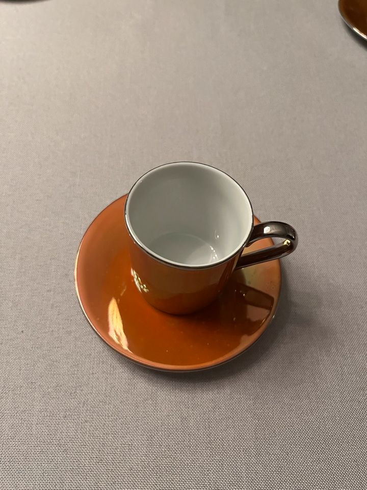 Espresso Set  von LSA International  6 Tassen/Untertassen in Seth Holstein