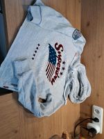 Superdry pullover wie neu grau S 34 USA Bayern - Buttenwiesen Vorschau