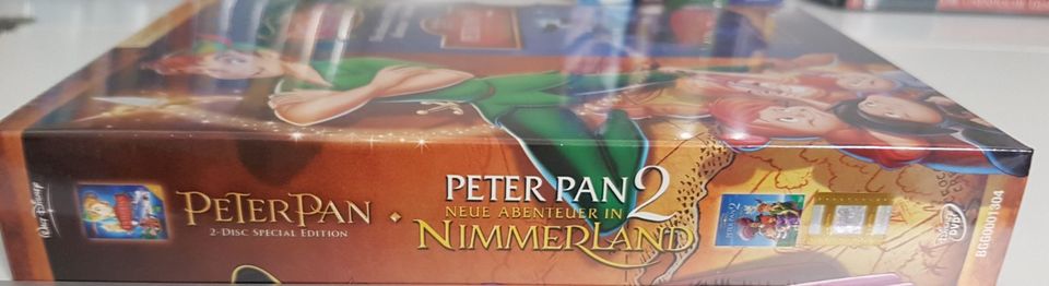 DVD Walt Disney Peter Pan und Peter Pan 2 Box Neu in Ennepetal