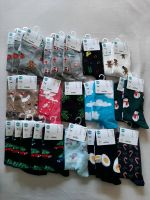 Motivsocken 35/38 neu! Bunt! Sterne Ok Huhn Ei Baden-Württemberg - Heilbronn Vorschau