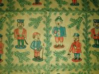 DDR Geschenkpapier Weihnachten Erzgebirge Nussknacker 50x72cm Sachsen-Anhalt - Luso Vorschau