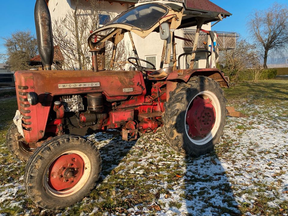 Cormick 432 mit Ritter Seilwinde in Aldingen