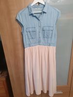 EDC Kleid Jeans Chiffon Gr. 42 Bayern - Kirchenlamitz Vorschau