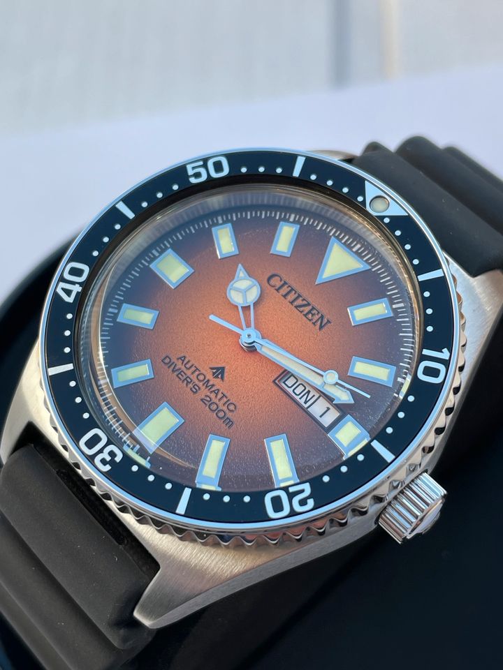 Citizen Promaster Marine Automatic Orange NY0120-01ZE - NEU in Castrop-Rauxel