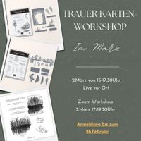 Trauerkarten Workshop mit Stampin'Up! Nordrhein-Westfalen - Tönisvorst Vorschau