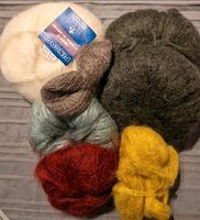 Wollpaket: Lana Grossa Silkhair, Pingouin Mohair 70, u. a. Niedersachsen - Burgdorf Vorschau