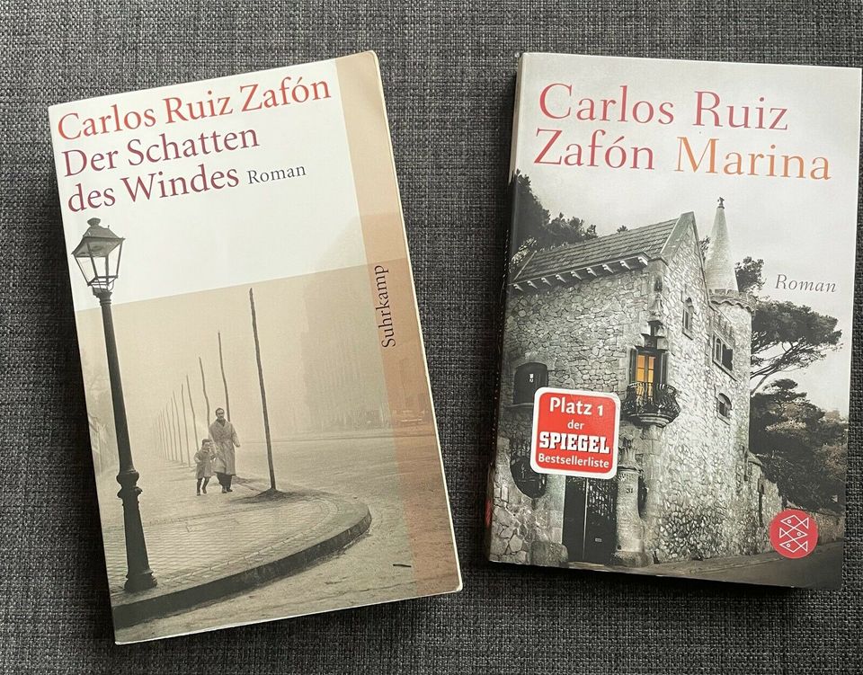 Carlos Ruiz Zafón❣️2 Bücher sehr gut erhalten in Wismar