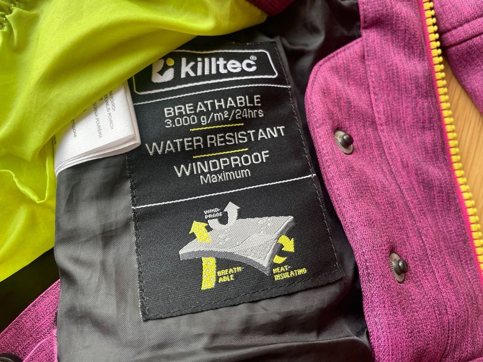 Killtec Softshell Winterjacke Jacke, ist jetzt in lila gelb Kleinanzeigen 152, eBay - Nordrhein-Westfalen | Euskirchen Kleinanzeigen