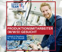 Produktionmitarbeiter (m/w/d) 14,00 € -17,25 € Schleswig-Holstein - Flensburg Vorschau