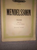 Mendelssohn,Elias,Opus 70,Peters Ed.,Chor,Soli,Orchester Hessen - Hofheim am Taunus Vorschau