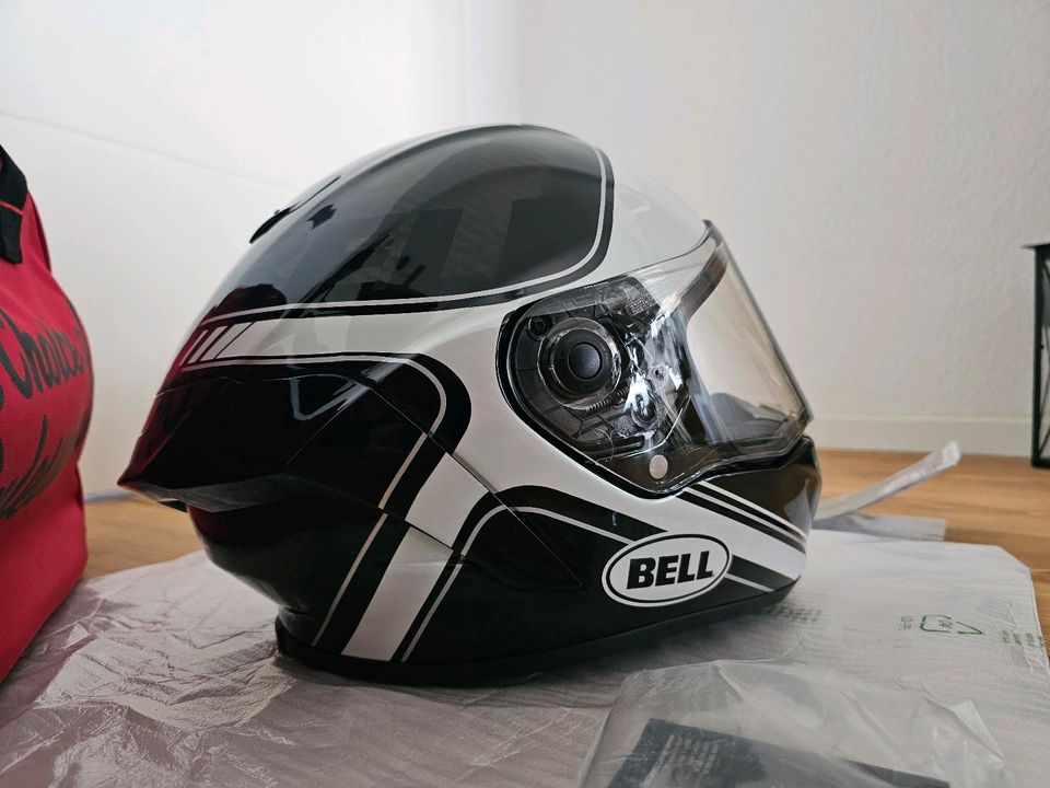 Bell Race Star Flex Helm  Größe M 57-58 cm Carbon Motorrad in Rostock