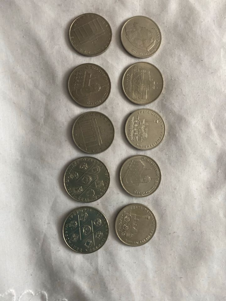 Münzen DDR in Hanshagen bei Greifswald