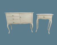 Set aus Kommode und Tisch, vintage, shabby-chic Stil (059) Baden-Württemberg - Kirchheim am Neckar Vorschau