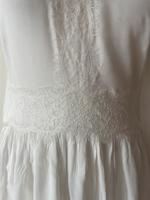 Tigha Damen Sommerkleid mit Spitze Weiß Nordrhein-Westfalen - Brüggen Vorschau