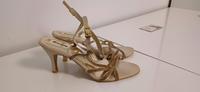 Schuhe Gold 38 High Heels Hessen - Weilmünster Vorschau