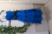 Kleid, Partykleid, Abendkleid, trägerlos, blau Spitze, Gr. 34 Kr. München - Feldkirchen Vorschau