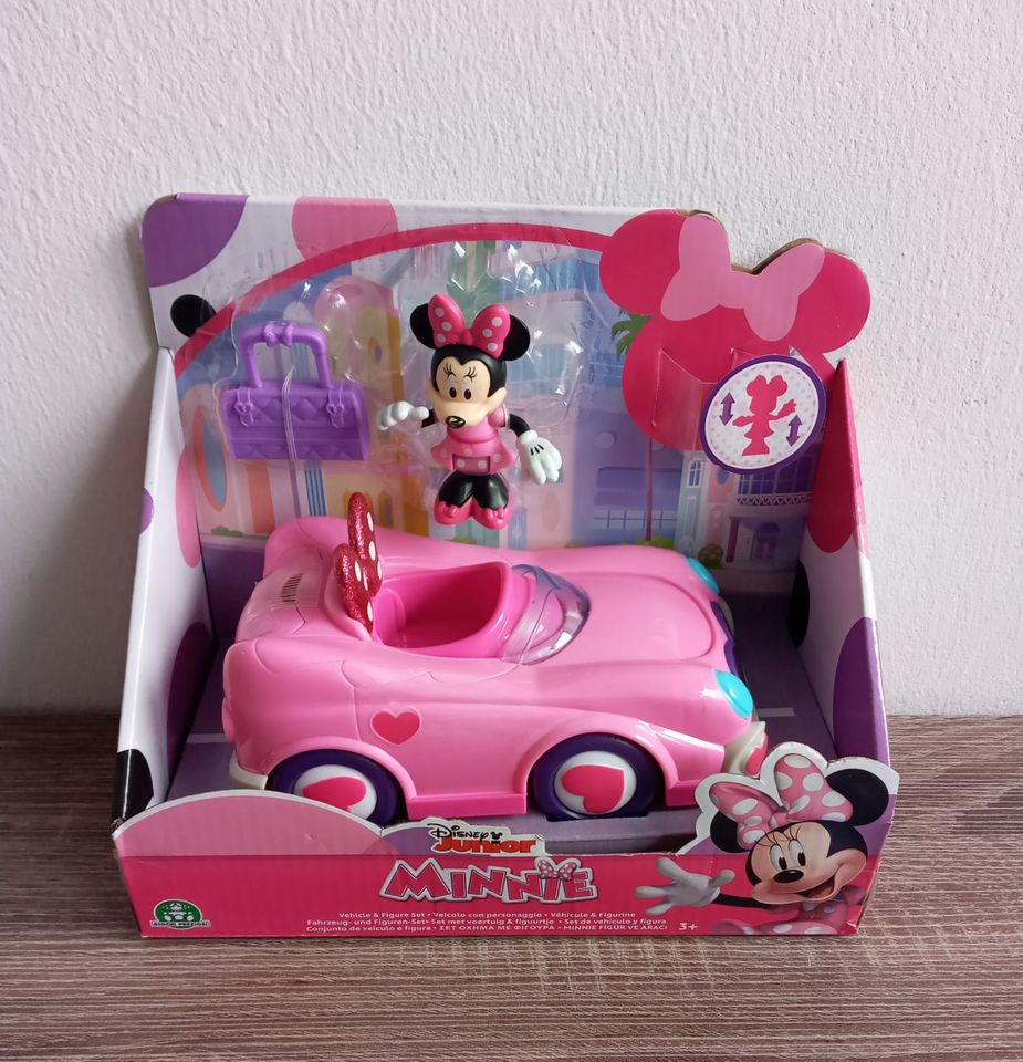 Fahrzeug Auto mit 1 Figur 7,5 cm Disney Micey & Minnie in Sögel