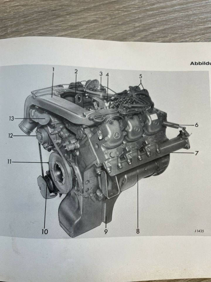 Betriebsanleitung von Mercedes Benz für Industriemotoren OM 401- in Steinau an der Straße