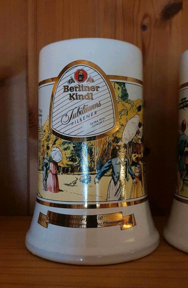 NEUwertige Bierkrüge Sammlung: 12 West-Berliner Bezirke, topp! in Berlin