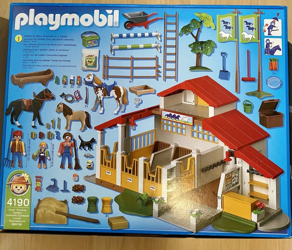 Playmobil Reiterhof 4190 + Pferdestall +Zubehör in Nordrhein-Westfalen -  Wachtberg | Playmobil günstig kaufen, gebraucht oder neu | eBay  Kleinanzeigen ist jetzt Kleinanzeigen