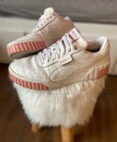 Puma Carina 2.0 weiß/rosa  Gr.40 Sneaker low Niedersachsen - Emden Vorschau