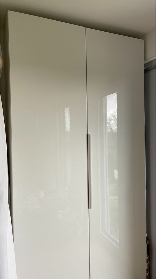IKEA PAX Schrank, 100x37x201 cm, weiß Hochglanz *Top Zustand* in Frechen