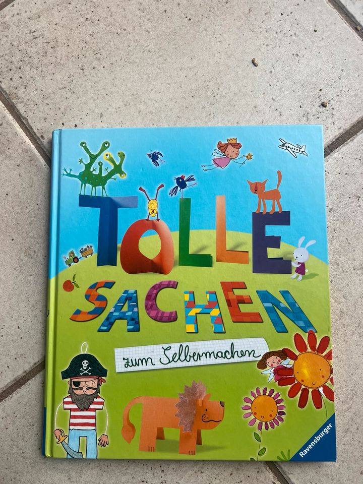 Schönes Bastelbuch „Tolle Sachen zum Selbermachen“Ravensburger in Winnweiler