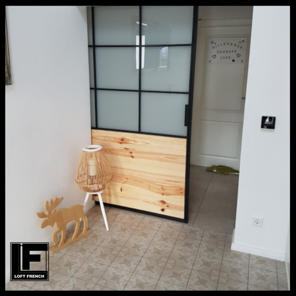 Loft-Türen nach Maß – Schiebetüren & Raumtrenner aus Stahl & Glas in Hamburg