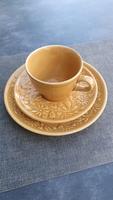 Gelbes Kaffeegedeck FLORA VEB Steingutwerk Torgau DDR Hessen - Hünfeld Vorschau