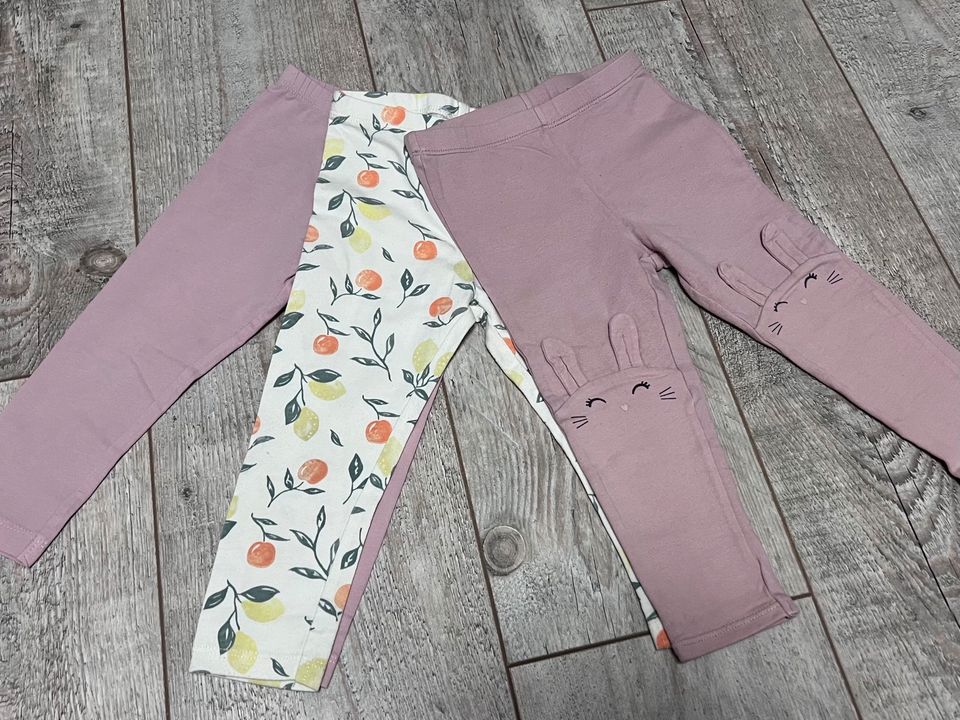 Baby Mädchen Leggings lang Gr.80/86 (Paket 3 Stück) in Hürth