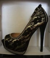 Gold-Schwarz High Heel Nordrhein-Westfalen - Würselen Vorschau