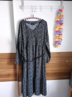 Maxikleid schwarz, weiße & blaue Blumen Gina Benotti Gr. 52/54 Bayern - Augsburg Vorschau