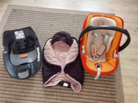 Baby schale cybex mit Basistation und  kuschelsack Niedersachsen - Hollen Vorschau