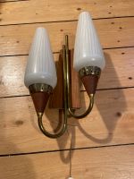 60er Jahre Wandlampe Vintage Retro mit Glasflöten Glas Hessen - Fulda Vorschau