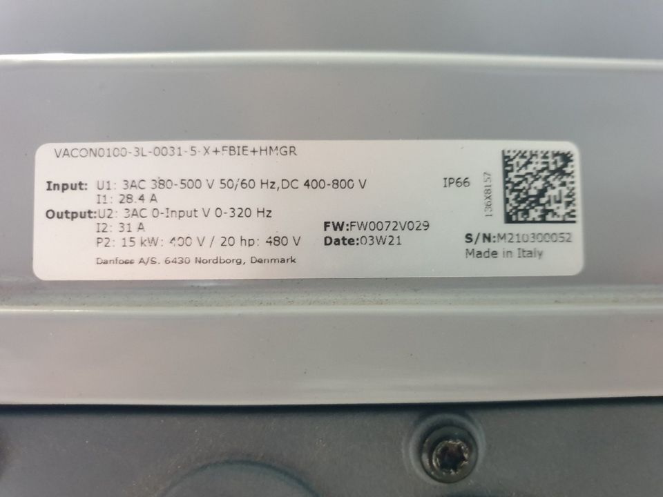 NEU | Frequenzumrichter Vacon 100 | 15kW | IP66 | ✔ in Passau