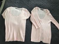 Zara twinset Strickjacke  shirt Gr L rosa top Zustand Bayern - Bad Abbach Vorschau