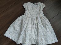 Weißes Kleid mit Blumen - Gr. 98 - NEU - mit Unterrock - süß Niedersachsen - Vögelsen Vorschau