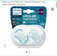 Phillips Avent Schnuller 6-18 Monate ultra air night Neu&OVP Bayern - Thierhaupten Vorschau