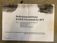 Baier Betonschleifer BFF 221 Schleswig-Holstein - Reinbek Vorschau