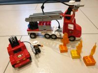 Lego Duplo 5682 + 6169 Feuerwehrleiterwagen + Hauptmann Rheinland-Pfalz - Schornsheim Vorschau