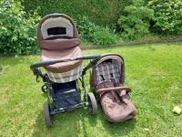 Hartan Kinderwagen / Kombiwagen Xperia XL braun-beige kariert Nordrhein-Westfalen - Swisttal Vorschau