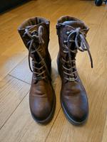 Leder Boots Stiefel gefüttert von BLK 1978 Gr. 40 Hessen - Baunatal Vorschau