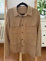 Mango Herren Overshirt / Hemdjacke – Beige – Größe S Düsseldorf - Unterbilk Vorschau