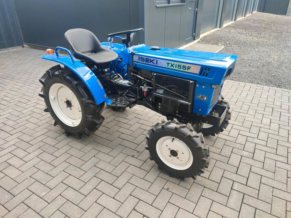 Kleintraktor Iseki TX 155 3 Zylinder Mitsubishi Diesel Allrad in Auderath