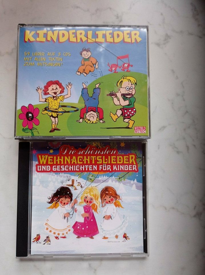 CD's Kinderlieder, Märchen, Barbie, Schnappi in Veilsdorf