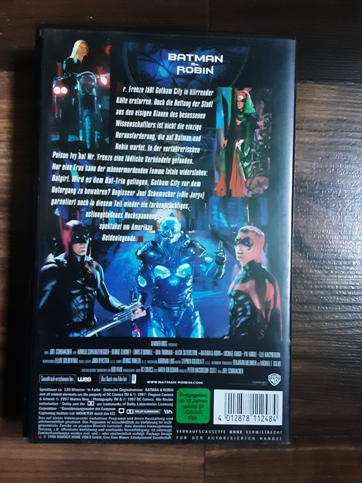 Vhs film Batman und Robin in Spiesen-Elversberg