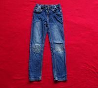 ♥ Gr 122 Jeanshose dunkelblau mit Knieschutz Jeans Mädchen ♥ Baden-Württemberg - Wangen im Allgäu Vorschau