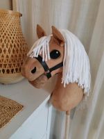 Hobbyhorse Steckenpferd Hobby Horse beige weiß Haflinger Halfter Baden-Württemberg - Michelbach an der Bilz Vorschau