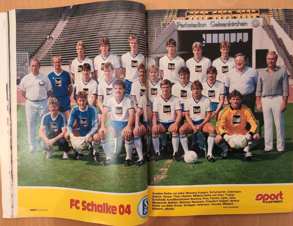 sport ILLUSTRIERTE EXTRA – BUNDESLIGA 87-88 SONDERHEFT+ EXTRA Aut in Nürnberg (Mittelfr)